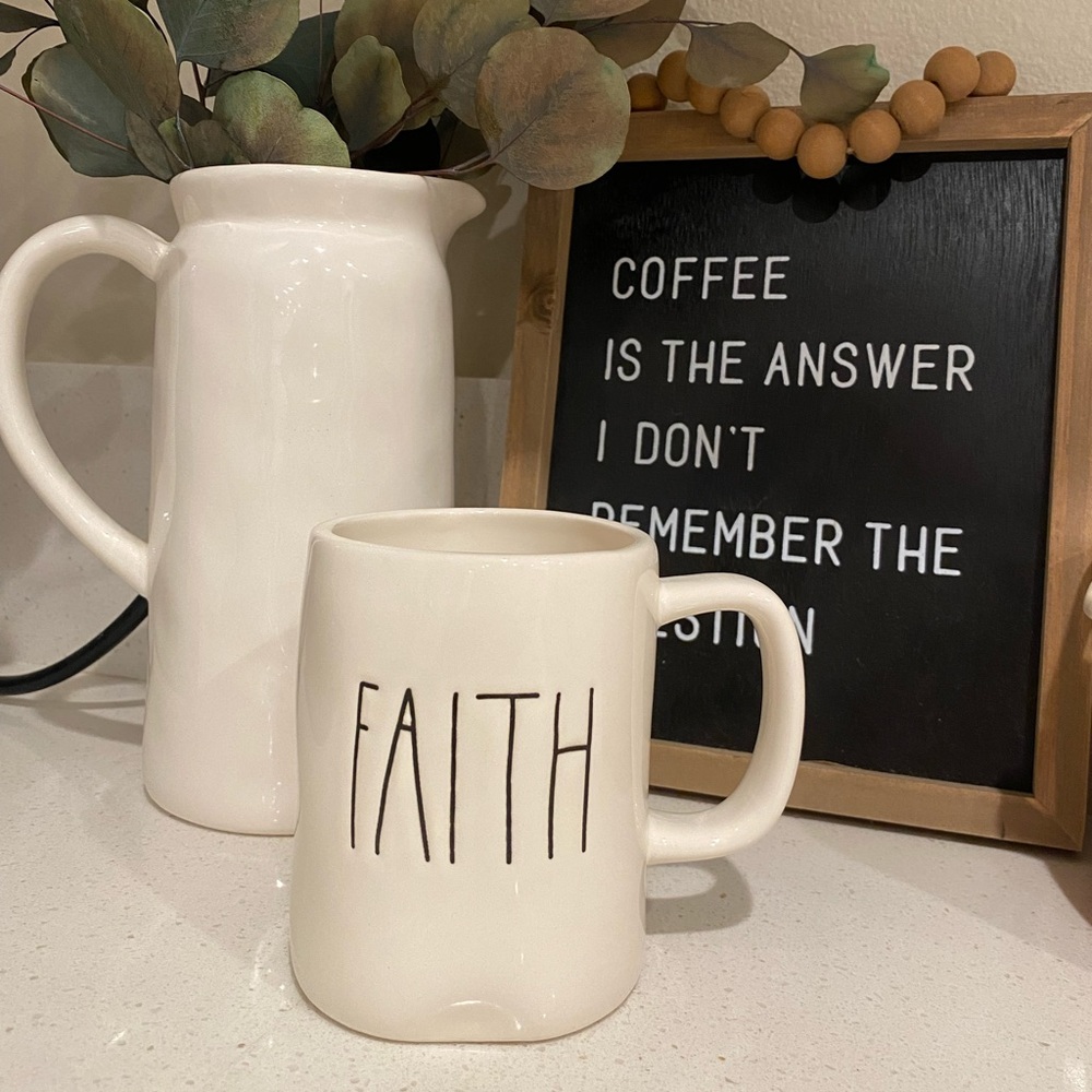 Rae Dunn Faith Mug